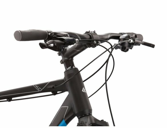 Bicykel Kross Evado 4.0 Black/Blue Matte 2022