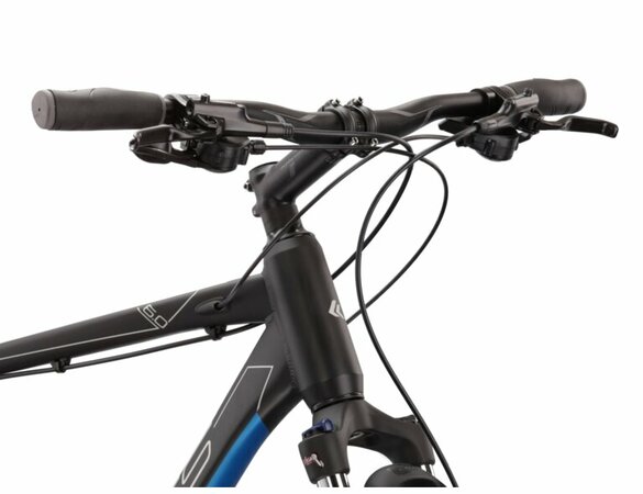 Bicykel Kross Evado 6.0 Black/Blue Matte 2022