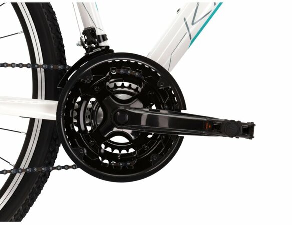 Bicykel Kross Evado 1.0 White/Turquoise Glossy 2022