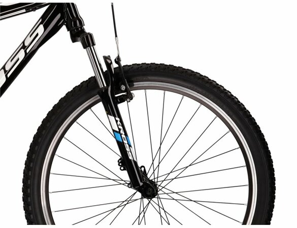 Bicykel Kross Hexagon 1.0 Black/White/Blue Glossy 2022