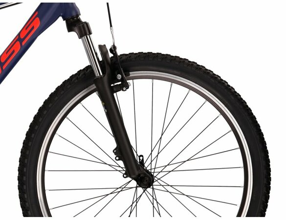 Bicykel Kross Hexagon 1.0 Navy Blue/ Red/Grey Matte 2022