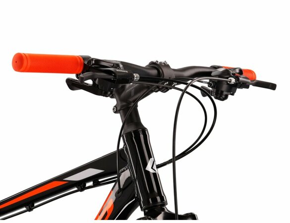 Bicykel Kross Hexagon 2.0 Black/Orange/Grey Glossy 2022