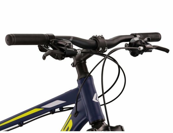 Bicykel Kross Hexagon 2.0 Navy Blue/Lime Green/Grey Matte 2022