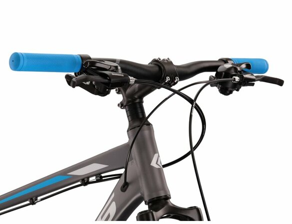 Bicykel Kross Hexagon 3.0 Graphite/Blue/White Matte 2022
