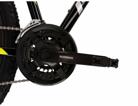 Testovaný Bicykel Kross Hexagon 5.0 Black/ Lime Green/Grey Glossy 2022