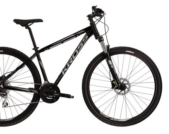 Bicykel Kross Hexagon 6.0 Black/Grey/Graphite Glossy 2022