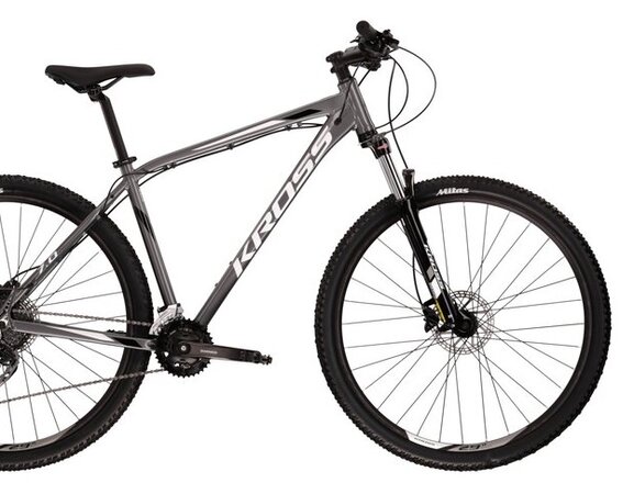 Bicykel Kross Hexagon 7.0 Graphite/White/Black Glossy 2022