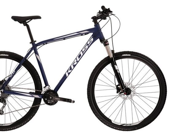 Bicykel Kross Hexagon 8.0 Navy Blue/White/Grey Matte 2022