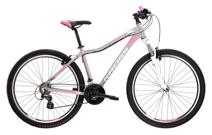 Bicykel Kross Lea 2.0 Silver/White/Pink Matte 2022