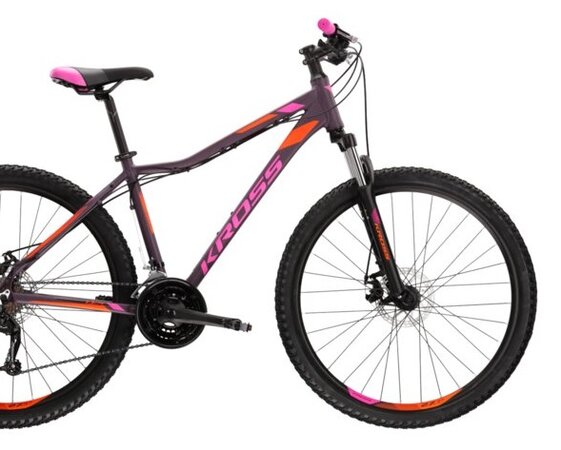 Bicykel Kross Lea 3.0 SR Violet/Pink/Orange Matte 2022