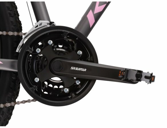 Bicykel Kross Lea 5.0 Graphite/Pink/Violet Matte 2022