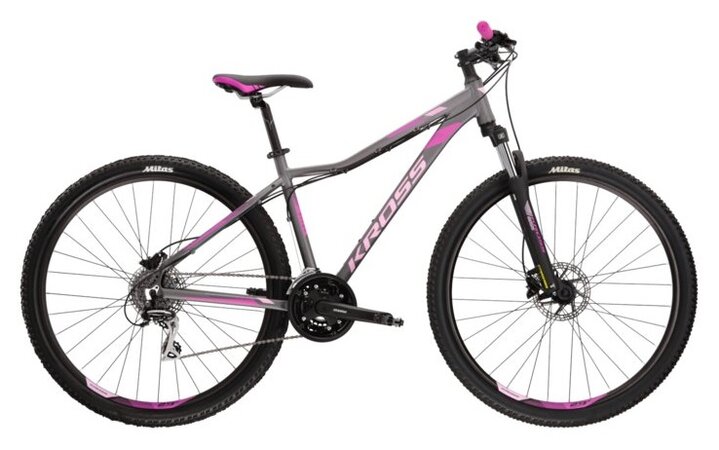 Bicykel Kross Lea 5.0 Graphite/Pink/Violet Matte 2022