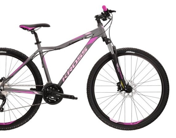 Bicykel Kross Lea 5.0 SR Graphite/Pink/Violet Matte 2022