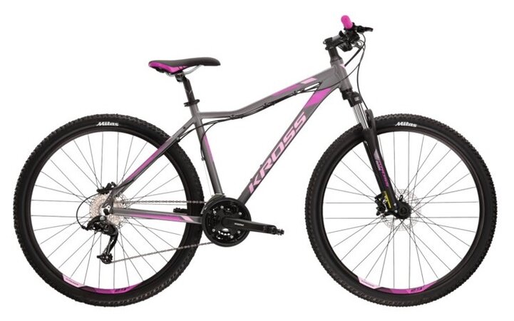 Bicykel Kross Lea 5.0 SR Graphite/Pink/Violet Matte 2022