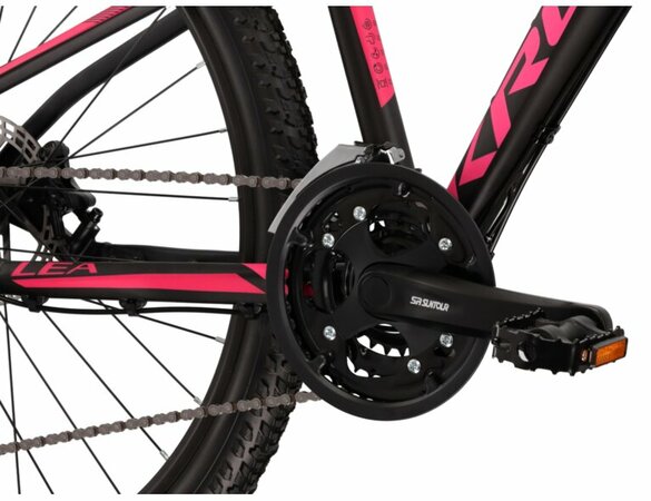 Bicykel Kross Lea 6.0 SR Black/Pink Matte 2022