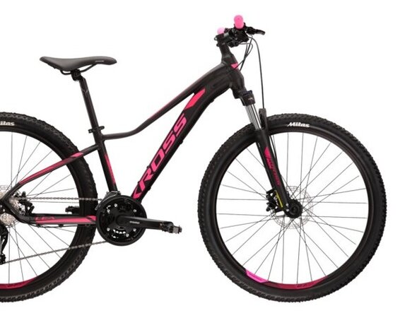 Bicykel Kross Lea 6.0 SR Black/Pink Matte 2022