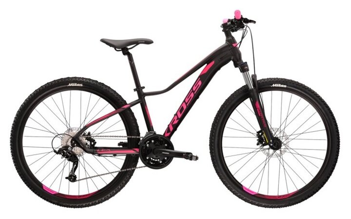 Bicykel Kross Lea 6.0 SR Black/Pink Matte 2022