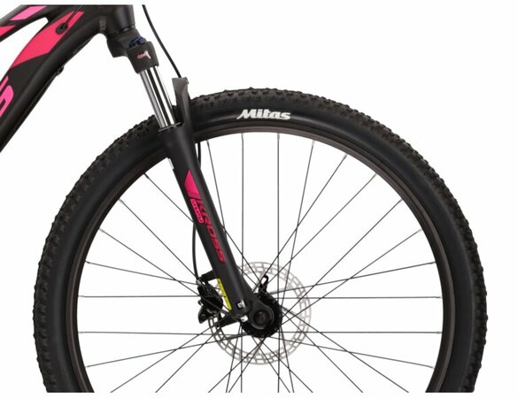Bicykel Kross Lea 6.0 Black/Pink Matte 2022