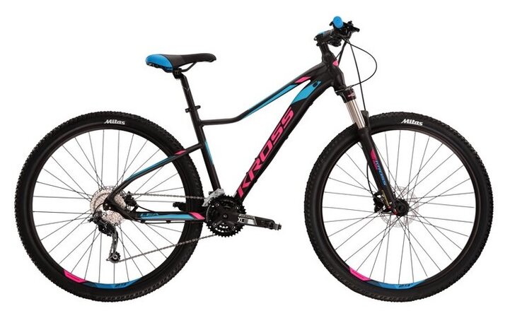 Bicykel Kross Lea 8.0 Black/Pink/Blue Matte 2022