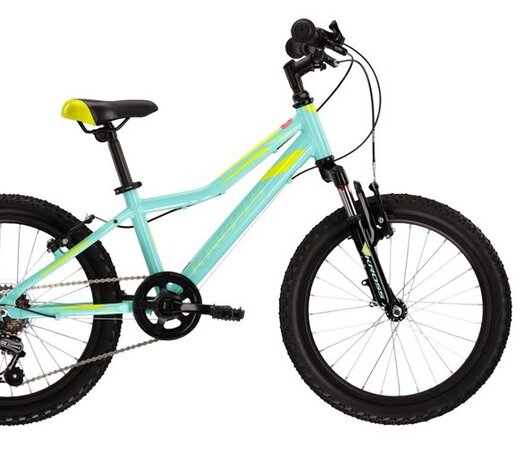 Bicykel Kross Lea Mini 2.0 Aquamarine/Lime Green Glossy 2022