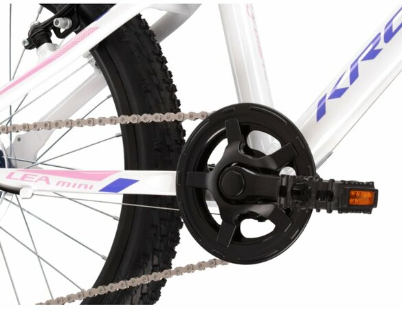 Bicykel Kross Lea Mini 3.0 Light White/Pink/Violet Glossy 2022