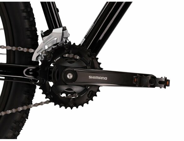 Bicykel Kross Level 1.0 Black/Orange Glossy 2022