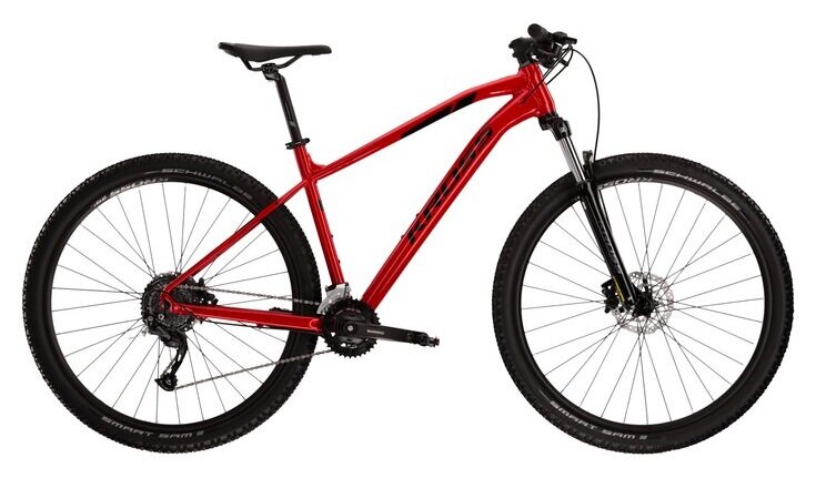 Bicykel Kross Level 1.0 Red/Black Glossy 2022