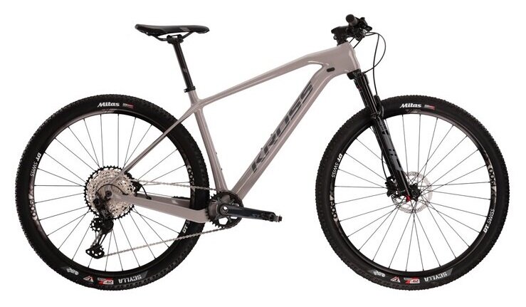 Bicykel Kross Level 12.0 Grey/Graphite Glossy 2022