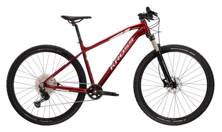 Bicykel Kross Level 6.0 Ruby/Silver Glossy 2022