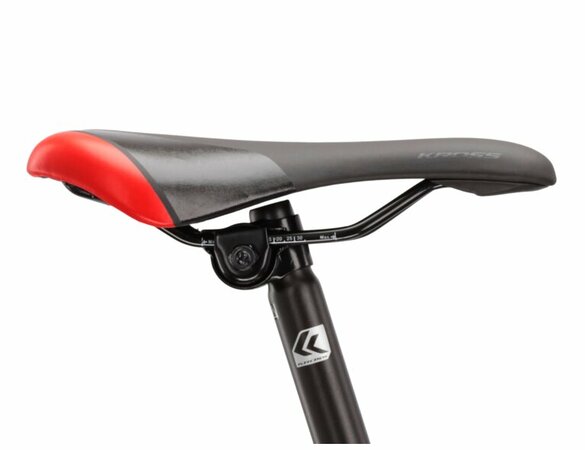 Bicykel Kross Level JR 2.0 Black/Red/Silver 2022