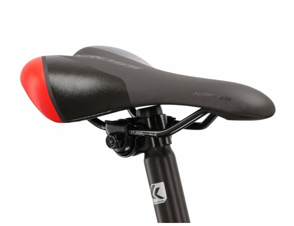 Bicykel Kross Level JR 2.0 Black/Red/Silver 2022
