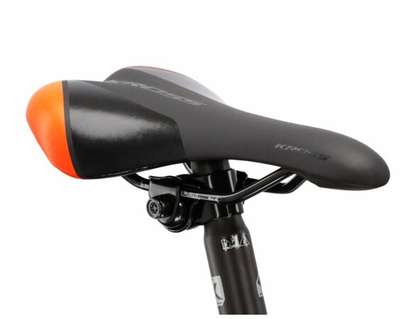 Bicykel Kross Level 2.0 Jr Graphite/Orange Glossy 2022