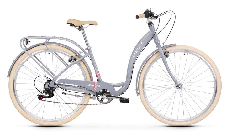 Bicykel Kross Lille 2 Grey/Pink Glossy 2022