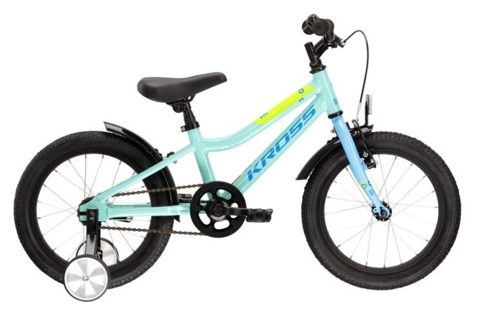Bicykel Kross Mini 4.0 Turquoise/Blue/Green Glossy 2022