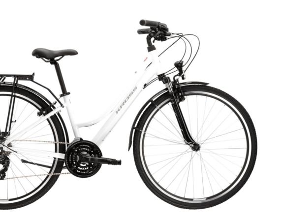 Bicykel Kross Trans 1.0 D28 White 2022