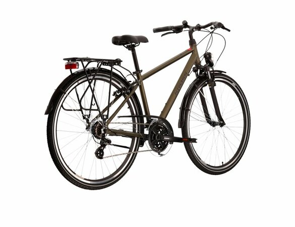 Bicykel Kross Trans 2.0 Khaki/Black Matte 2022