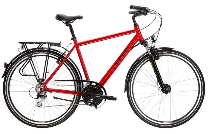 Bicykel Kross Trans 3.0 Red/Black Glossy 2022