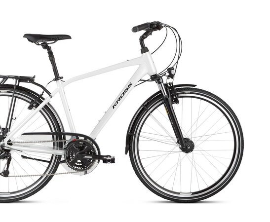 Bicykel Kross Trans 4.0 Pearl/Black Glossy 2022