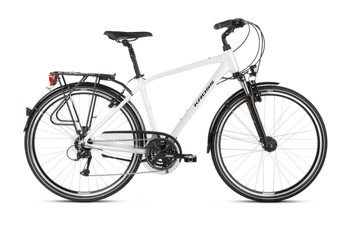 Bicykel Kross Trans 4.0 Pearl/Black Glossy 2022