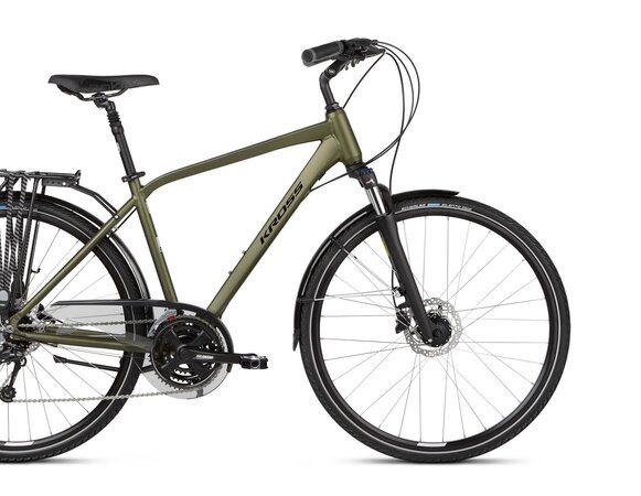 Bicykel Kross Trans 5.0 Khaki/Black Matte 2022