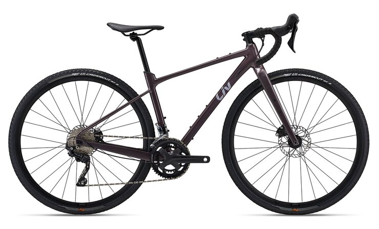 Bicykel Liv Devote 1 Charcoal Plum 2025