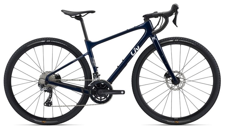 Bicykel Liv Devote Advanced 2 Candy Navy 2022