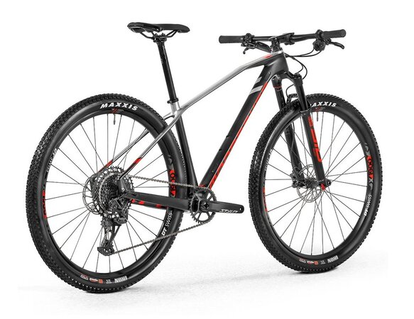 Bicykel Mondraker Chrono Carbon R Carbon/Silver/Red 2021