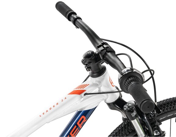 Bicykel Mondraker Leader 24 Silver/Black/Red 2021