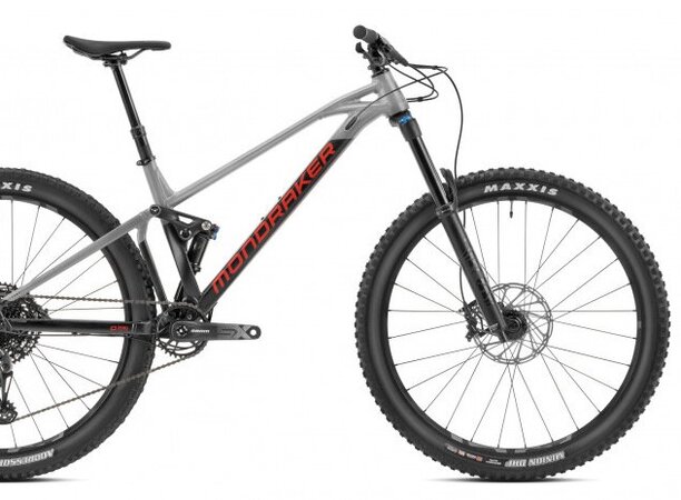 Bicykel Mondraker Foxy Black/Nimbus Grey/Flame Red 2023
