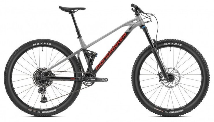 Bicykel Mondraker Foxy Black/Nimbus Grey/Flame Red 2023