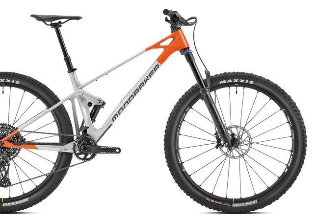 Bicykel Mondraker Raze Carbon R Racing Silver/Orange 2025