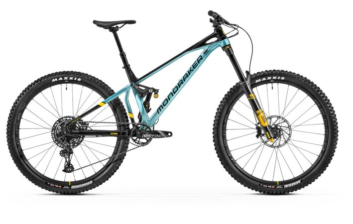 Bicykel Mondraker Superfoxy R; Frost green/Black/Öhlins yellow 2022