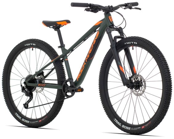 Bicykel Rock Machine Blizz HD Matte Khaki/Neon Orange/Black 2022