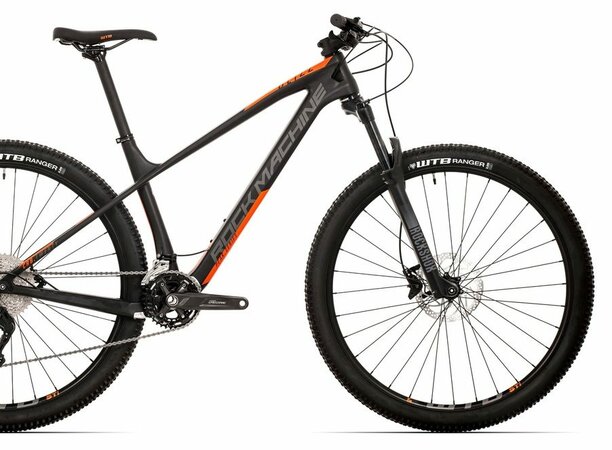 Bicykel Rock Machine Blizz CRB 20-29 Matte Black/Dark Grey/Orange 2022